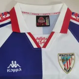 1997/1998 Bilbao Away Retro Soccer Jersey