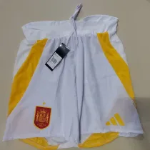 2024 Spainl White Player Version Shorts Pants