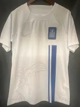 24/25 Greece White Fans Soccer Jersey