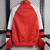 24/25 ARS Red Half Pull  Windbreaker(白袖）