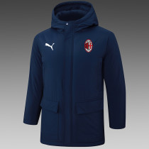24/25 ACM Royal Blue Hooded Cotton Coat G258红色队标