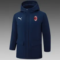 24/25 ACM Royal Blue Hooded Cotton Coat G258红色队标