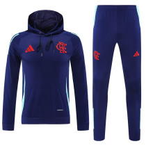 25/26 Flamengo Royal Blue  Hooded  Tracksuit