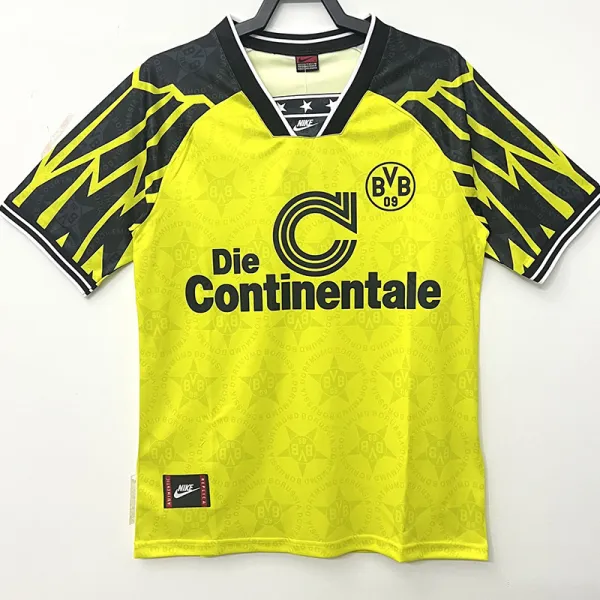 1994/1995 Dortmund Home Retro Soccer Jersey