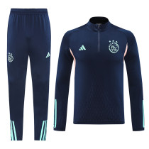 24/25  Ajax Royal Blue Half Pull Tracksuit  (半拉链)