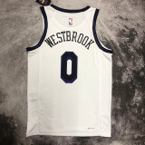 22/23 LAKERS WESTBROOK #0 White City Edition Top Quality Hot Pressing NBA Jersey