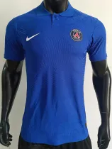 2025  PSG Blue Player Version  Polo Shirt