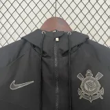 24/25 Corinthians Black Windbreaker