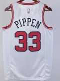 22/23 BULLS PIPPEN #33 White Top Quality Hot Pressing NBA Jersey
