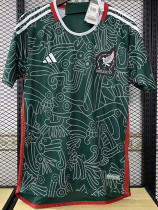 22/23 Mexico Third Fans Soccer Jersey (白图纹)