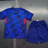 24/25 Croatia Away Kids Soccer Jersey