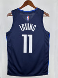 20/21 Dallas Mavericks LRVING #11 Royal Blue Top Quality Hot Pressing NBA Jersey(Trapeze Edition)飞人版