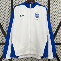 1998 Brazil White Retro  Windbreaker