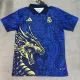 24/25 RMA  Blue Golden Dragon Special Edition Fans Soccer Jersey
