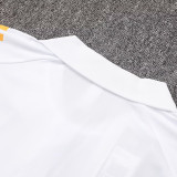 24/25  RMA White Polo Collar Pants Set(C1118)
