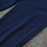 24/25 Marseille Lake Blue Half Pull Tracksuit  (半拉链)