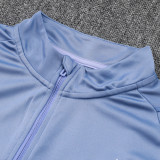 24/25  Cruzeiro Grey Half Pull Tracksuit  (半拉链、B853)