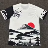 25/26 Japan Mount Fuji Black and White Fans  Soccer Jersey