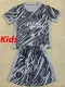 24/25  PSG Grey Goalkeeper Kids Soccer Jersey(儿童）