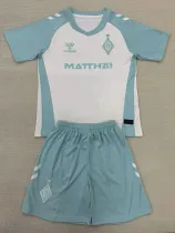 24/25 Werder Bremen Away Kids Soccer Jersey