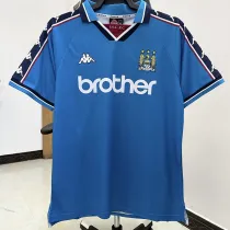 1997/1998 Man City Home Retro Soccer Jersey