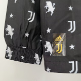 23/24 JUV Black Windbreaker