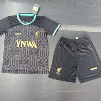 24/25 LIV Co Branded Version  Kids Soccer Jersey