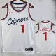 24/25 Clippers HARDEN #1 White City Edition Home Top Quality Hot Pressing NBA Jersey