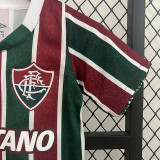 25/26 Fluminense Home Kids Soccer Jersey