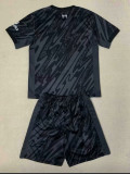 24/25 LIV  Grey Black Goalkeeper Kids Soccer Jersey