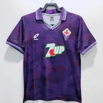 1992/1993 Fiorentina Home Purple Retro Soccer Jersey