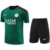 24/25  PSG  Green Training Short Suit