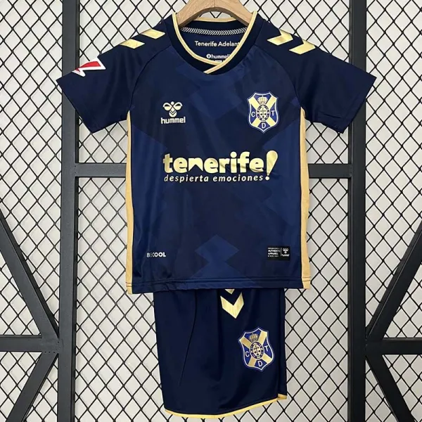 24/25 CD Tenerife Away Kids Soccer Jersey