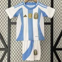 24/25  Argentina Home Kids Soccer Jersey