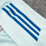 24/25 Spain Light Blue Half Pull Tracksuit  (半拉链、B832)