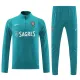 24/25  Portugal Green Half Pull Tracksuit  (半拉链)