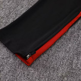 24/25 PSG Black&Red Collar Half Pull Tracksuit  (半拉链)