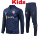 24/25 BAR Royal Blue Kids  Half Pull Tracksuit  (童装、半拉链)