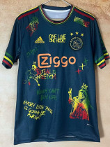 25/26 Ajax Graffiti Green Fans Soccer Jersey