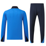24/25 CHE Light Blue Player version Half Pull Tracksuit  (球员版、半拉链)
