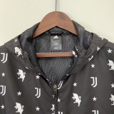 23/24 JUV Black Windbreaker