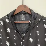 23/24 JUV Black Windbreaker