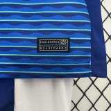 2024 Brazil Away Kids Soccer Jersey