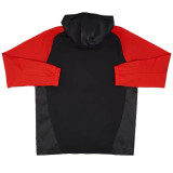 24/25 Internacional Red & Black Hooded Windbreaker