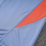 24/25  Cruzeiro Grey Half Pull Tracksuit  (半拉链、B853)