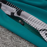 24/25 Italy Green Half Pull Tracksuit  (半拉链、B839)