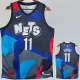 23/24 NETS IRVING #11 Blue Black City Edition Top Quality Hot Pressing NBA Jersey