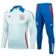 24/25 Spain Light Blue Half Pull Tracksuit  (半拉链、B832)