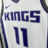 22/23 KINGS SABONIS #11 White Home Top Quality Hot Pressing Retro NBA Jersey