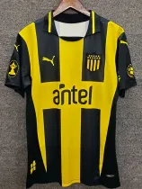 25/26 Atletico Penarol Home Fans Soccer Jersey (佩纳罗尔)